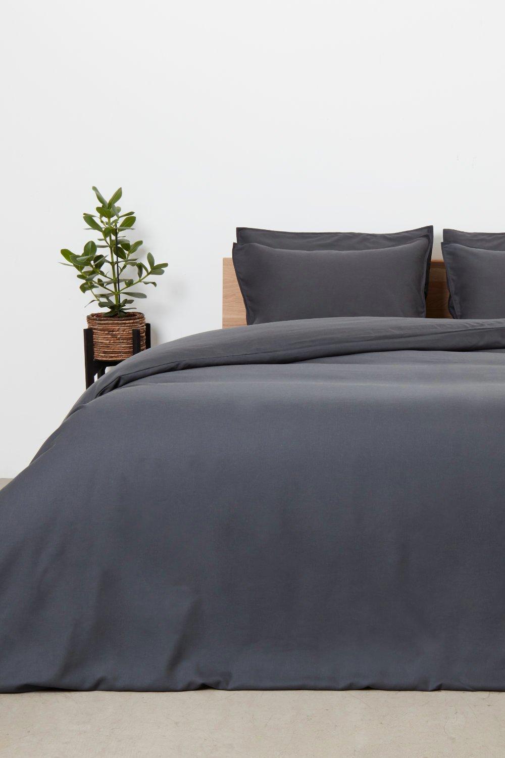 Panda Bamboo & French Linen Complete Bedding Set